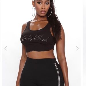 Baby girl crop top🖤👶
